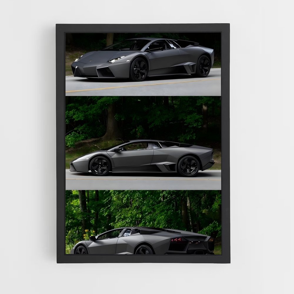 Poster Reventon de roadster – affiche Lamborghini (vue 2)